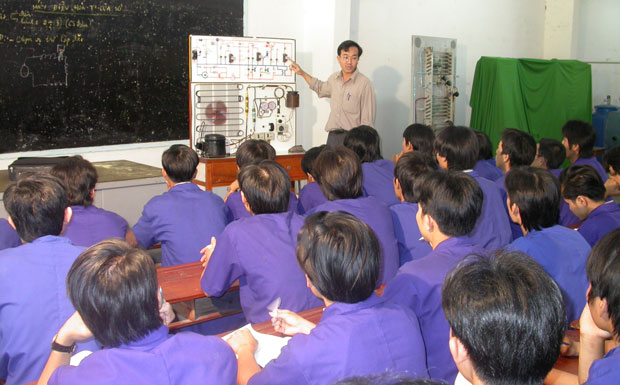 Chương trình dạy nghề phải tiếp cận với trình độ dạy nghề tiên tiến của khu vực và thế giới
